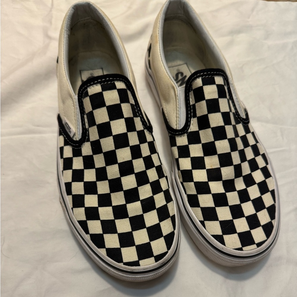 Checkered vans